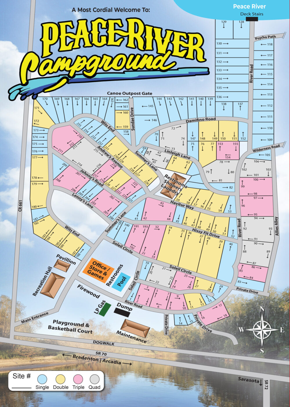 23 site map full hook ups