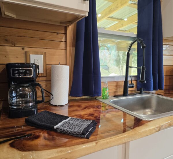 cabin-kitchenette-coffeemaker-sink